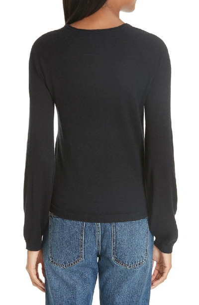 Shop Co Essentials Cashmere Sweater In Black