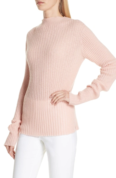 Shop Rag & Bone Donna Mohair Blend Sweater In Peach Beige