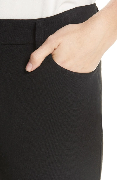 Shop Eileen Fisher Ponte Knit Skinny Pants In Black