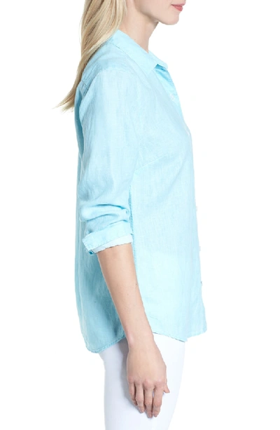 Shop Tommy Bahama Sea Glass Breezer Top In Graceful Sea