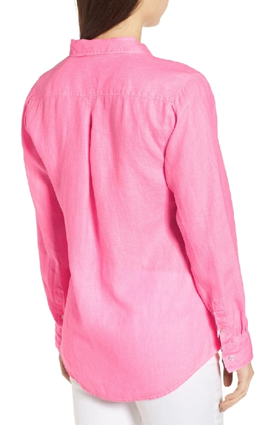 Shop Tommy Bahama Sea Glass Breezer Top In Hot Pink