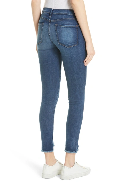 Shop Frame Le Skinny De Jeanne Triangle Hem Jeans In Seabright Exclusive
