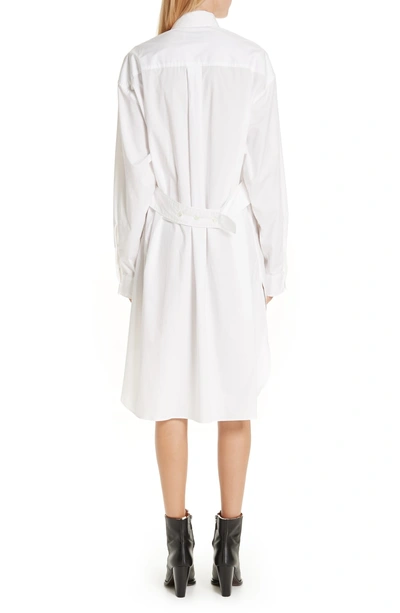 Shop Ambush Embellished Shirtdress In White