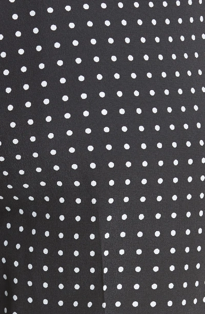 Shop Equipment Lita Silk Trousers In True Black/ Bright White