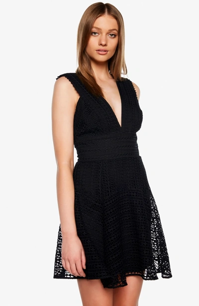 Shop Bardot Lacey Party Dress In Black