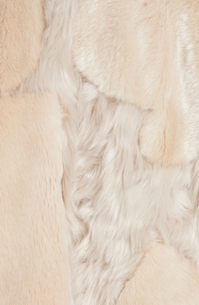 Shop Stella Mccartney Faux Fur Vest In Champagne