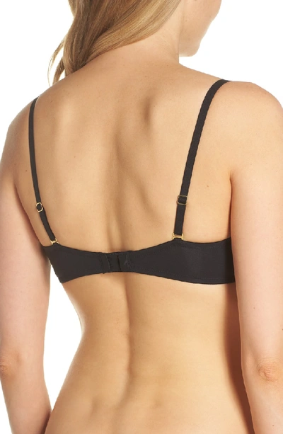 Shop Natori Bella Convertible Balconette Underwire Bra In Black/ Cosmetic