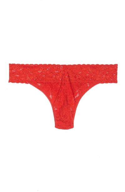 Shop Hanky Panky Original Rise Thong In Siracha