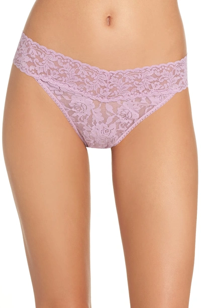 Shop Hanky Panky Original Rise Thong In Water Lily