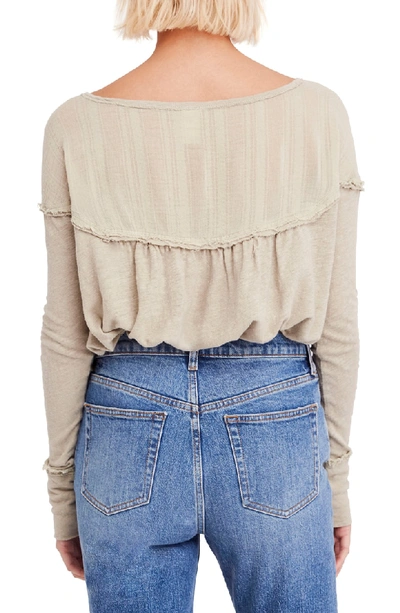 Shop Free People Down Under Henley In Army