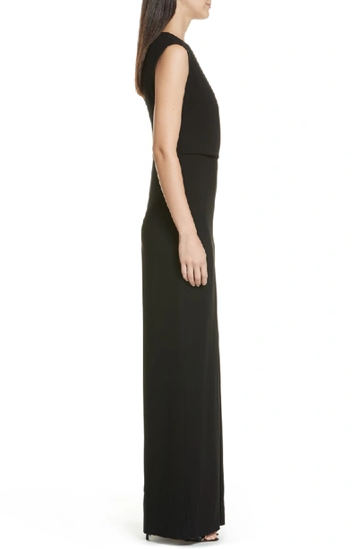 Shop Theory Wide Leg Jumpsuit In Black