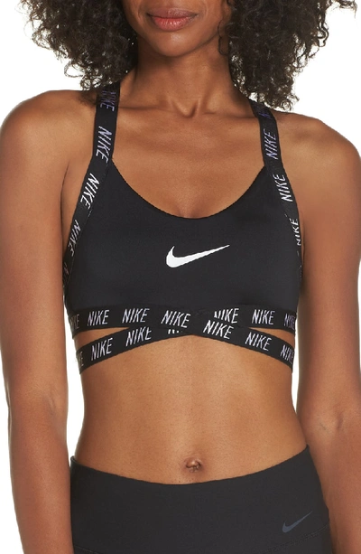 Nike Indy Dri-fit Cross-back Compression Low-impact Sports Bra In Black |  ModeSens