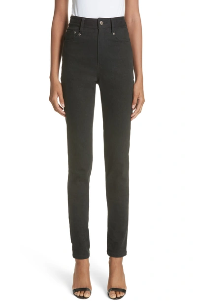 Shop Brandon Maxwell Skinny Jeans In Black