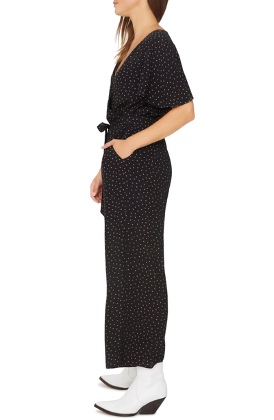 Shop Sanctuary Chasing Winds Polka Dot Jumpsuit In Spice Of Life Dots