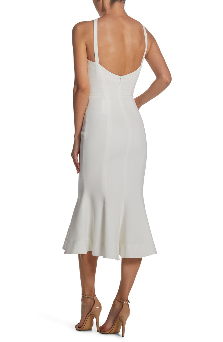 tessa crepe mermaid dress