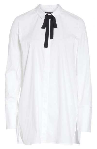 Shop Lafayette 148 Annaliese Shirt In White