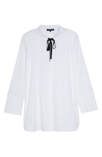 Shop Lafayette 148 Annaliese Shirt In White