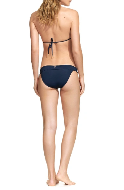 Shop Vix Swimwear Bia Bikini Bottoms In Navy