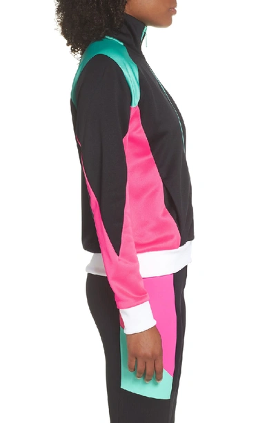 Puma Colorblocked Track Jacket In Black Knockout | ModeSens