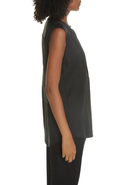 Shop Equipment Vienna Sleeveless Blouse In True Black