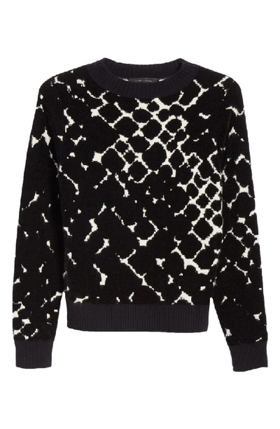 Shop Marc Jacobs Boulder Print Cashmere Blend Sweater In Ivory Multi