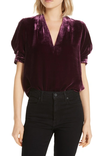 Shop Joie Ance Blouse In Blackberry