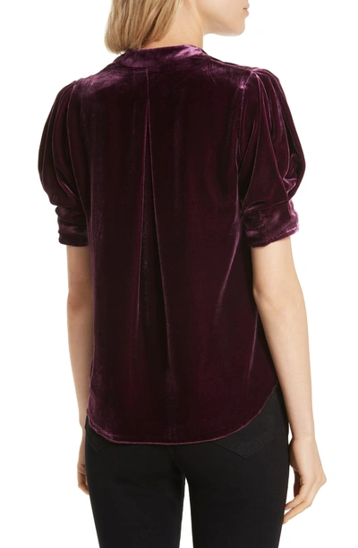 Shop Joie Ance Blouse In Blackberry