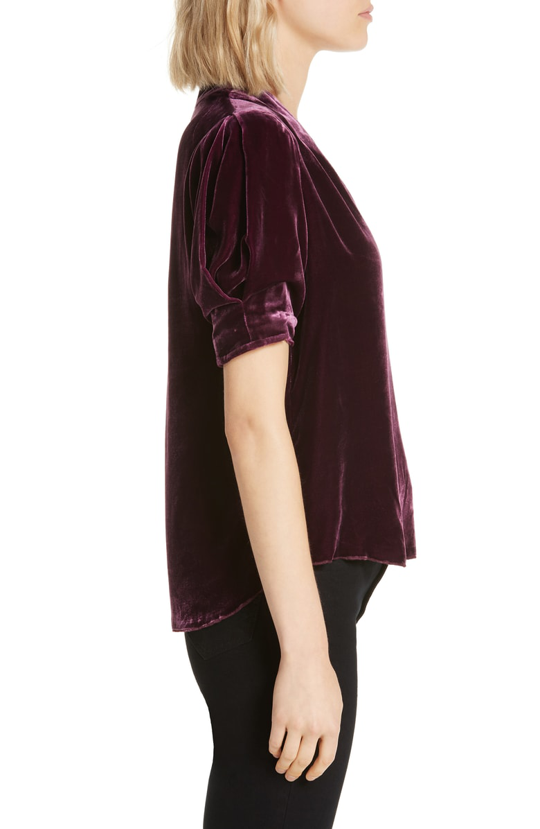 joie ance velvet top