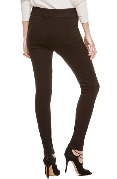 Shop Two By Vince Camuto Ponte Leggings In Rich Black