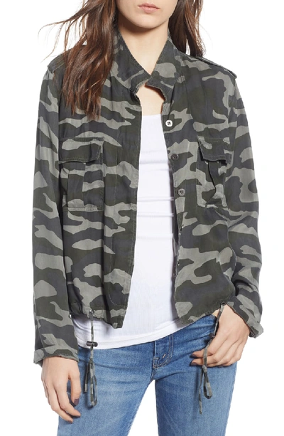 Shop Rails Rowen Camo Military Jacket In Forest Camo