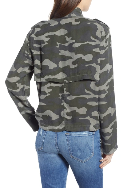 Shop Rails Rowen Camo Military Jacket In Forest Camo