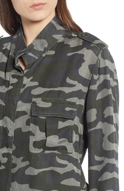 Shop Rails Rowen Camo Military Jacket In Forest Camo