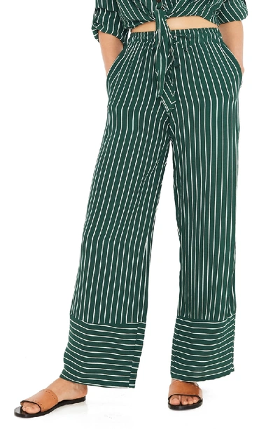 Shop Faithfull The Brand Havana High Waist Stripe Pants In Paseo Stripe