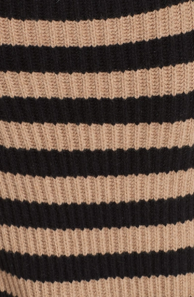 Shop Max Mara Salpa Stripe Wool & Cashmere Pullover In Striped Camel