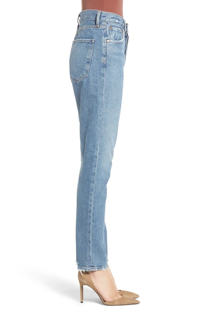 Shop Agolde Jamie High Waist Classic Fit Nonstretch Denim Jeans In Passenger