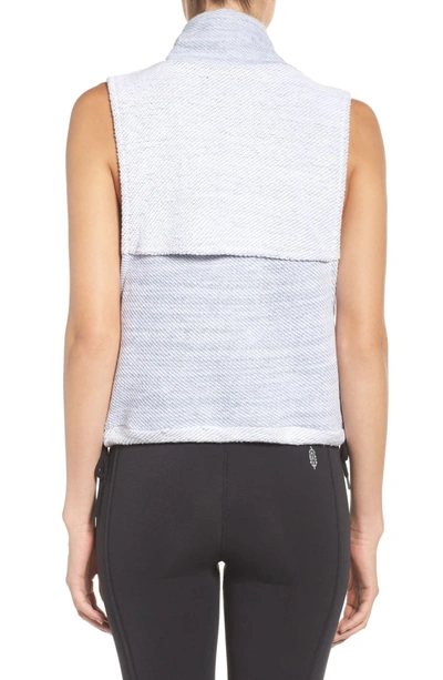 Shop Free People Movement Free People 'wrap It Up' Funnel Neck Vest In Grey