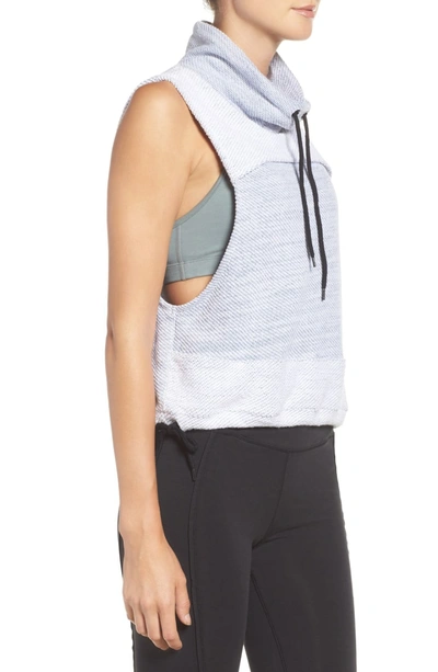Shop Free People Movement Free People 'wrap It Up' Funnel Neck Vest In Grey