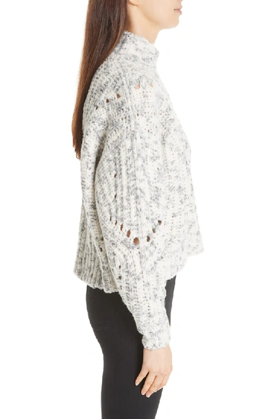 Shop Isabel Marant Jilly Wool Sweater In Ecru