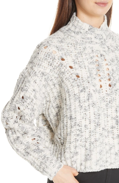 Shop Isabel Marant Jilly Wool Sweater In Ecru