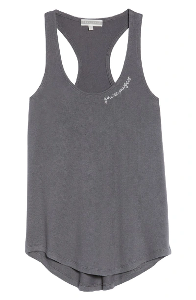 Shop Pj Salvage You're Pawfect Tank In Grey
