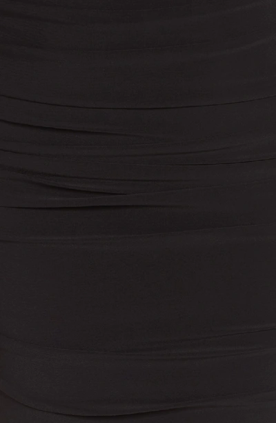 Shop Adrianna Papell Jersey Dress In Black