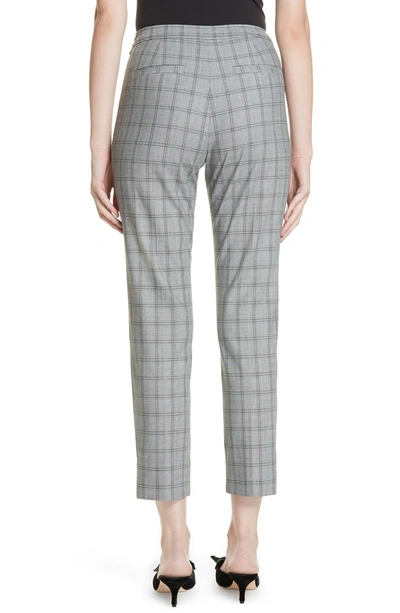 Shop Ted Baker Ted Working Title Ristat Check Plaid Trousers In Grey