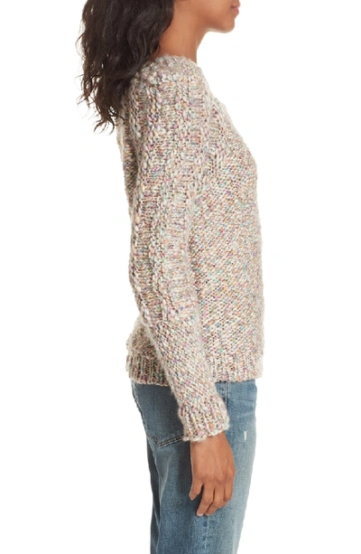 Shop Mes Demoiselles Joplin Wool Sweater In Pastel Multi