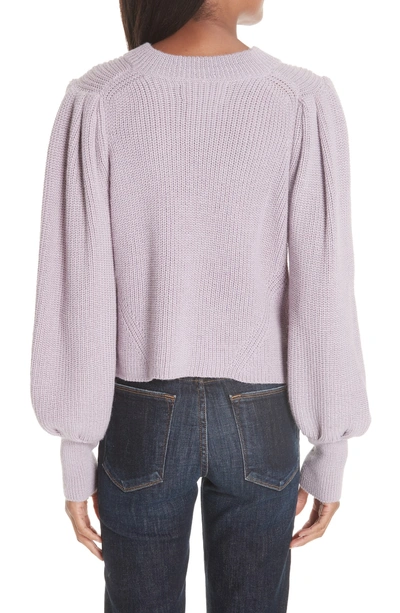 Shop Eleven Six Mia Alpaca Sweater In Lilac