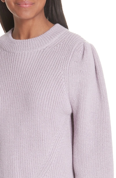 Shop Eleven Six Mia Alpaca Sweater In Lilac