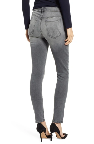 Shop Mother The Looker High Waist Skinny Jeans In Super Moon