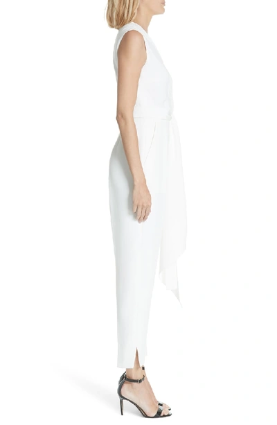 Shop Roksanda Rokuro Jumpsuit In Ivory