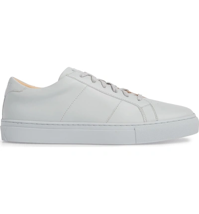Shop Greats Royale Sneaker In Grey Tonal Leather
