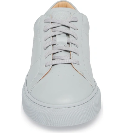 Shop Greats Royale Sneaker In Grey Tonal Leather