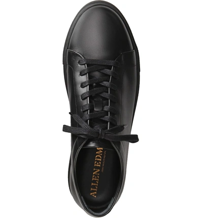 Shop Allen Edmonds Canal Court Sneaker In Black Leather